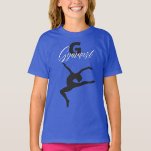 T-shirt Gymnastique Monogramme G est pour Gymnaste
