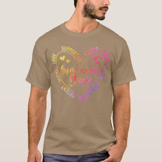T-shirt Gymnastique Nana Appréciation Grand-mère Nana D'un