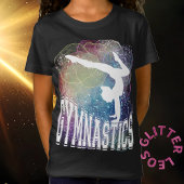 T-Shirt Gymnastique Poitrine Fille Aquarelle