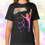 T-shirt Gymnastique rythmique<br><div class="desc">Le design de la gymnastique rythmique des filles ruban. Faites un grand cadeau pour les anniversaires, Noël, Pâques ou juste comme une surprise spéciale!</div>