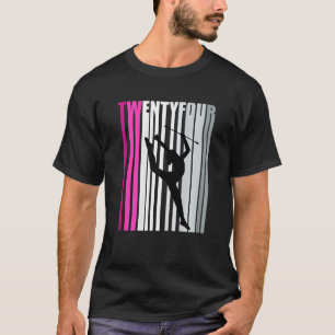 T-shirt Gymnastique rythmique féminine 24e anniversaire Bâ