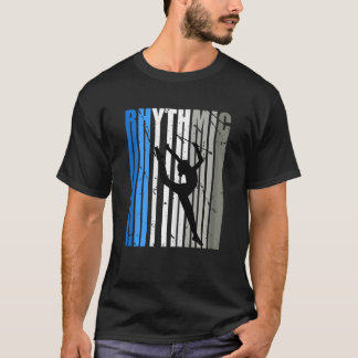 T-shirt Gymnastique rythmique rétro Silhouette Vintage Dis