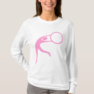 T-shirt Gymnastique rythmique - rose
