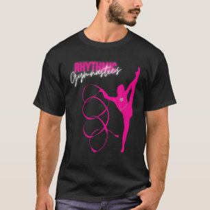 T-shirt Gymnastique rythmique rose chaud
