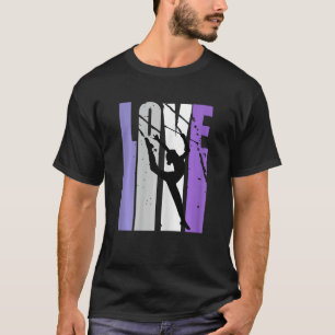 T-shirt Gymnastique rythmique vintage Live Love Teammate F