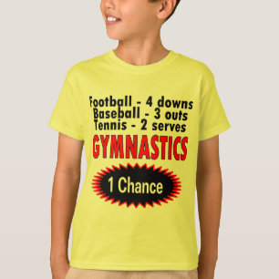 T-shirt Gymnastique un côté de l'occasion 1