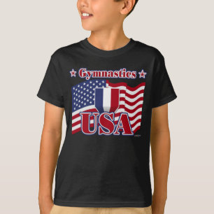 T-shirt Gymnastique USA