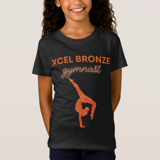 T-shirt Gymnastique Xcel Bronze (Devant)