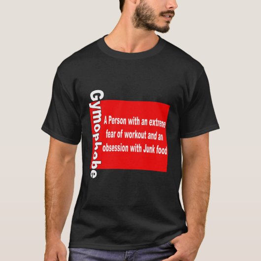 T-shirt Gymophobe (Devant)
