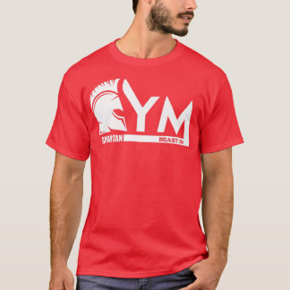 T-shirt GymSpartanBeast OnGym Motivation Fitness Says