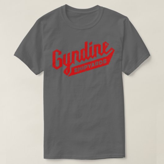 T-shirt Gyndine Shipyards (Design devant)