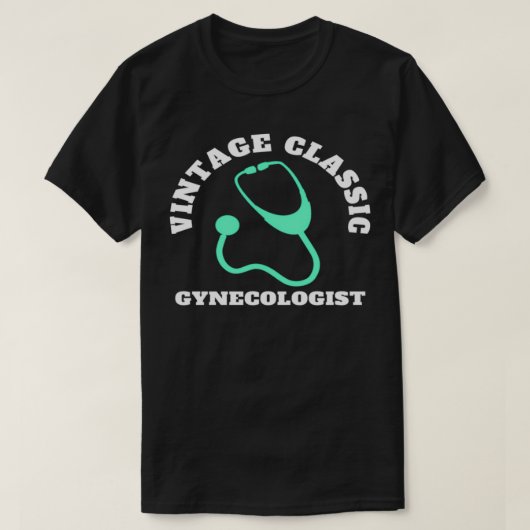 T-shirt Gynécologue vintage 1 (Design devant)