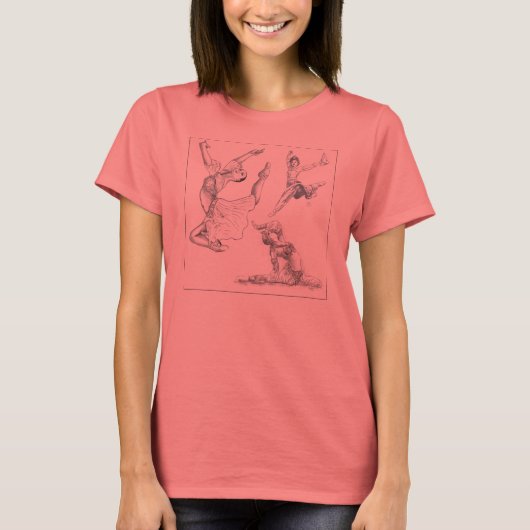 T-SHIRT GYPSY-DANSEURS- (Devant)