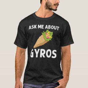 T-shirt Gyros Drôle Homme Femme Gyro Viande Pita Doner Keb