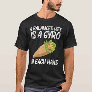 T-shirt Gyros Pour Hommes Femmes Gyro Viande Pita Doner Ke