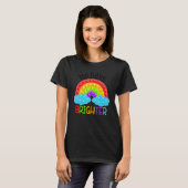 T-shirt Gzbg Rainbow Pop It 100 Jours Plus Brighter Fidget (Devant entier)