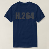 T-shirt H264 Codec Video Editor Design Premiere Pro Gift (Design devant)
