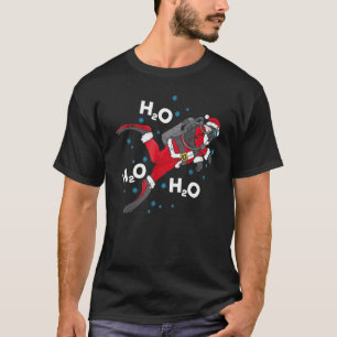 T-shirt H2o H2o H2o H2o Pun Scuba plongée