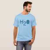 T-shirt H2O, l'eau (Devant entier)