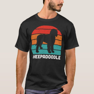 T-shirt H676 Chien à caniche Silhouette 1