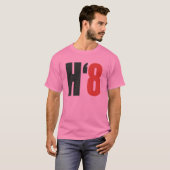 T-shirt H8TE - Vote non sur la proposition 8 (Devant entier)