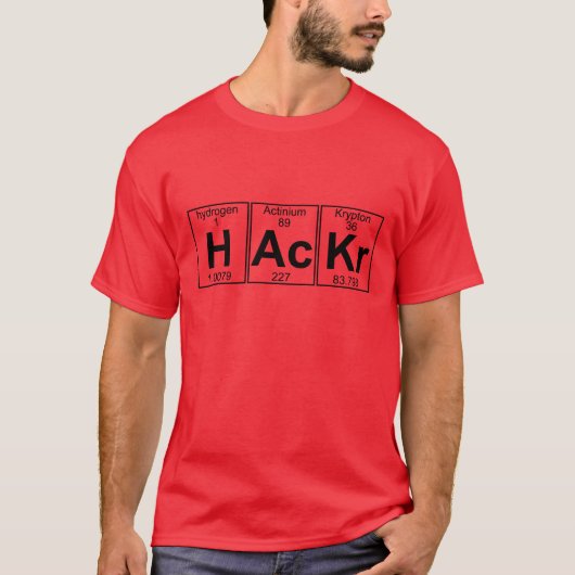 T-shirt H-C.A.-Kr (hackr) - complètement (Devant)