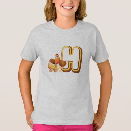 T-shirt H for Hen (Devant)