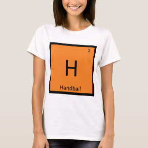T-shirt H - Handball Sport Chimie Symbole du tableau pério