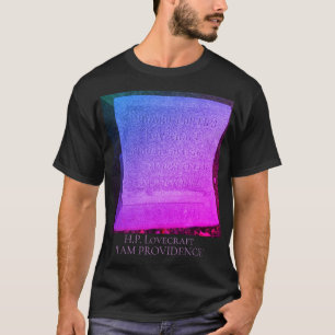 T-shirt H.P. Lovecraft 'I AM PROVIDENCE' Grave
