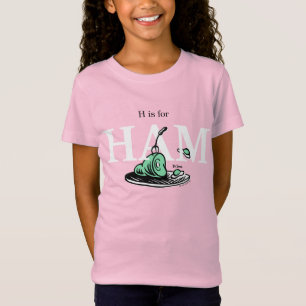 T-Shirt "H pour JAMBON"   Conception de l'alphabet