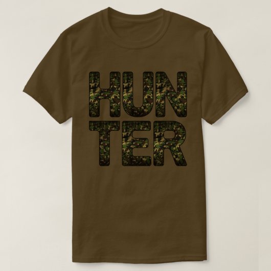 T-SHIRT H U N T E R (Design devant)