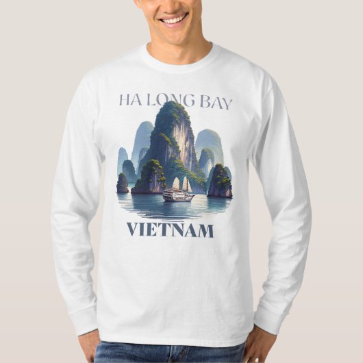 T-shirt Ha Long Bay Vietnam (Devant)