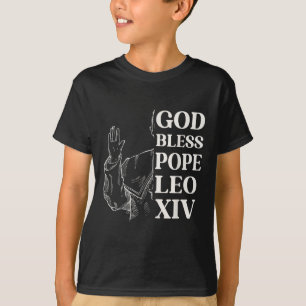 T-shirt Habemus Papam Nouveau Pape 2025 Dieu Béni Pape Leo