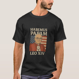 T-shirt Habemus papam Pape Léon XIV Église chrétienne
