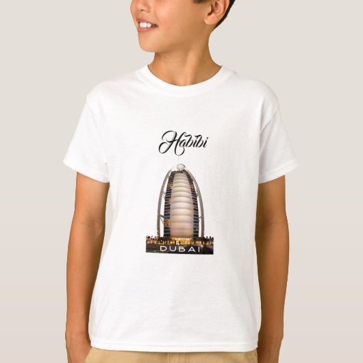 T-shirt Habibi (Boys Travel Tee) (Devant)