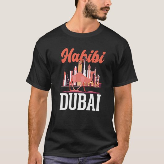 T-shirt Habibi Dubai (Devant)