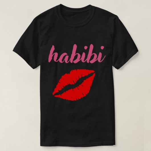 T-shirt habibi habibi habibi habibi habibi habibi habibi h (Design devant)