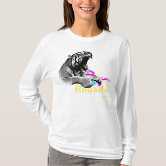 T-shirt Habillement américain Hoody de dames de tigre de