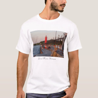 T-shirt Habillement - asile grand, Michigan - peint