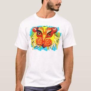 T-shirt Habillement bengali de lion de nouvelle année
