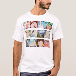 T-shirt Habillement de chemise personnalisé par photo de