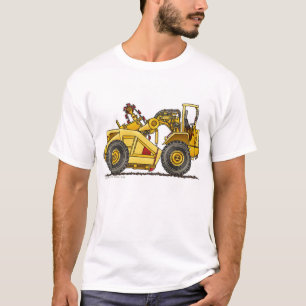 T-shirt Habillement de construction de grattoir de