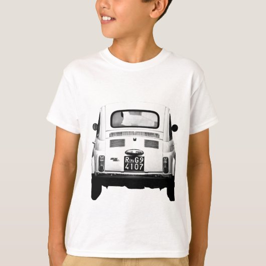 T-shirt Habillement de cru de Fiat 500 (Devant)
