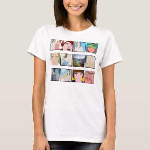 T-shirt Habillement de dames personnalisé par photo de