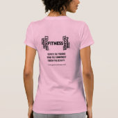 T-shirt Habillement de forme physique de Prescott de (Dos)