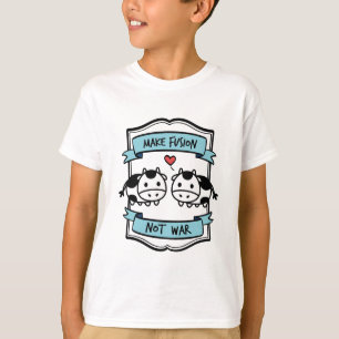 T-shirt Habillement de fusion d'évolution de vache