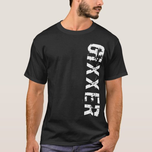 T-shirt Habillement de Gixxer Vert (Devant)