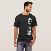 T-shirt Habillement de GSX-R750 Vert (Devant entier)