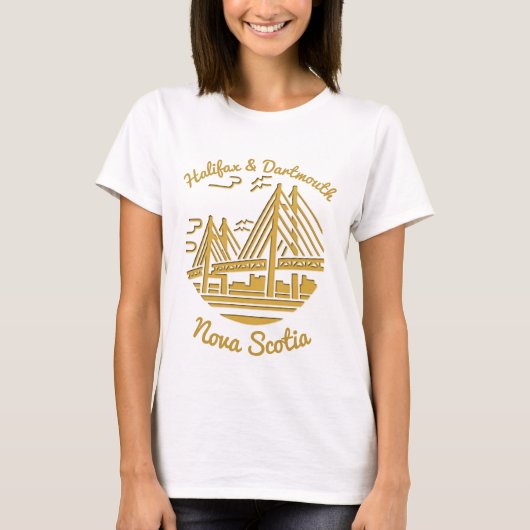 T-shirt Habillement de Halifax et Dartmouth Nouvelle-Écoss (Devant)