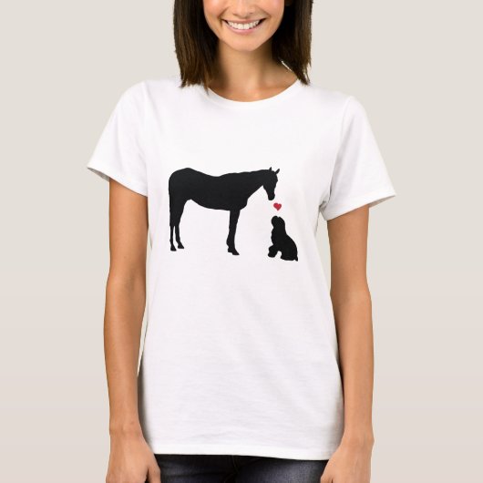 T-shirt Habillement de Hest Og Hund (Devant)